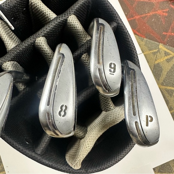 Adams Golf Men’s Hybrid #3- PW Golf Club in Silver and Black - Picture 6 of 15